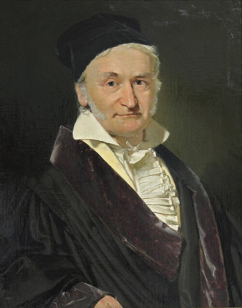 Carl Friedrich Gauss portresi